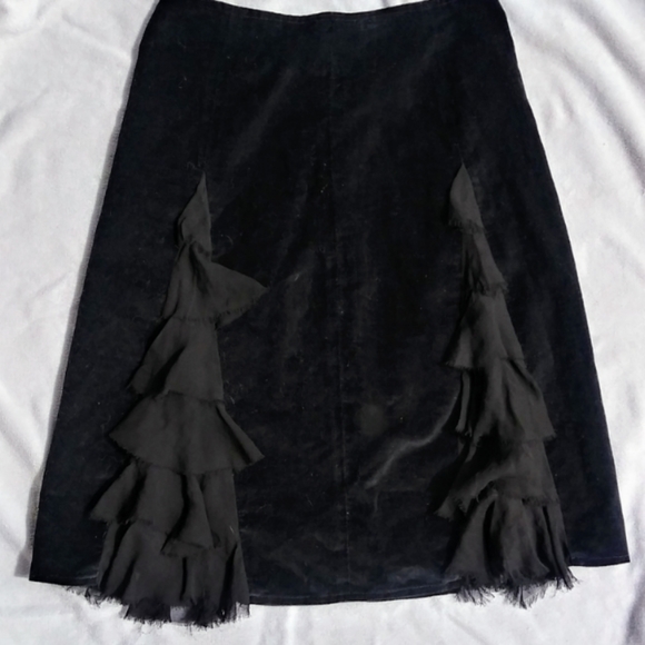Odille midi black skirt - Picture 4 of 4
